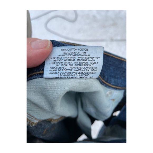 Vintage Tommy Hilfiger Red Label Denim Shorts Flat Front Sz 34 100% Cotton - Picture 7 of 7